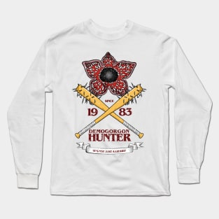 STRANGER THINGS 3 : DEMOGORGON HUNTER GRUNGE STYLE V2 Long Sleeve T-Shirt